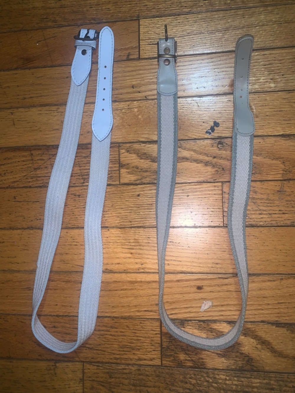 2 Blue small belts